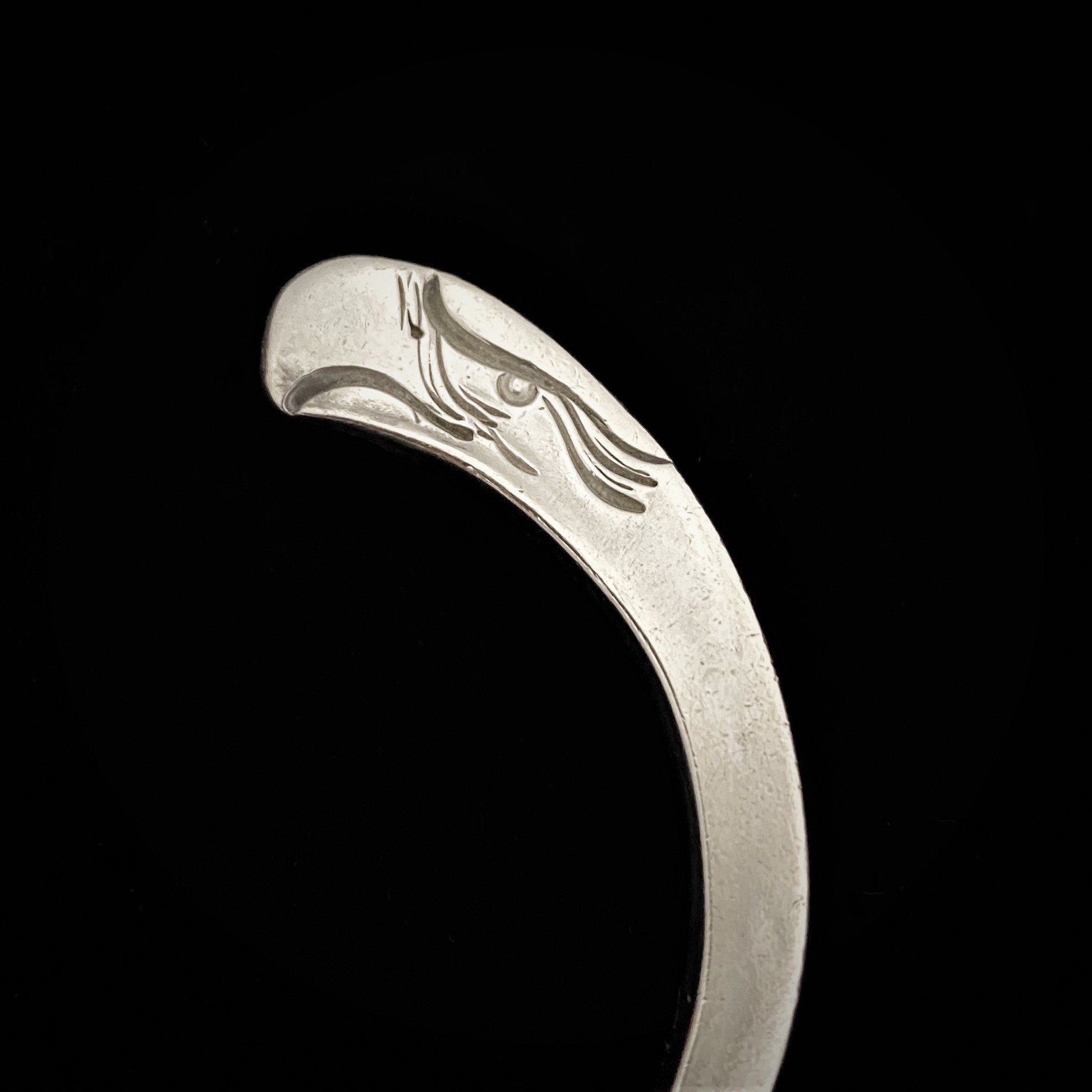 Silver and Gold Face Bracelet  | Goro&#39;s Authorized Dealer