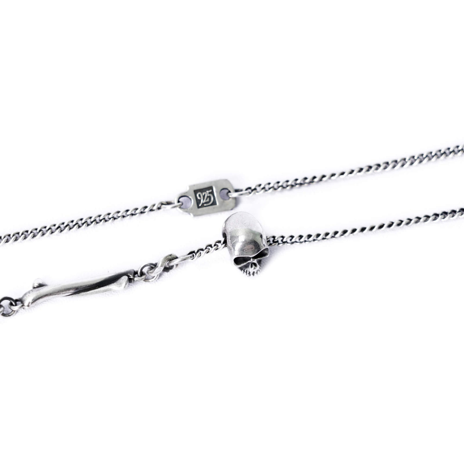 Werkstatt München Necklace Cross Bones + Skull