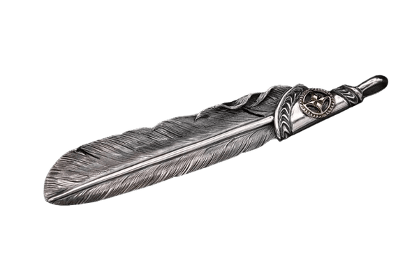 Horizon Blue K18 Sun Crest Feather - Native Feather | 日本のGoro's