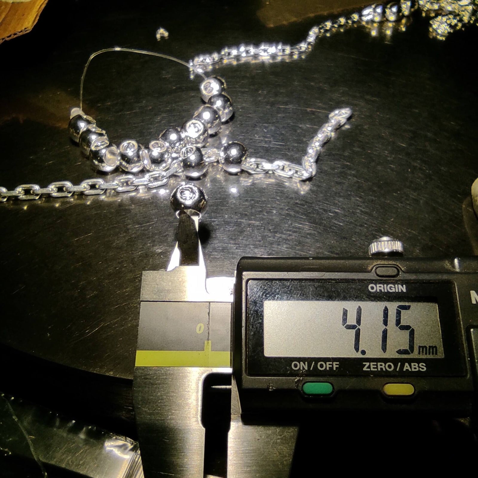 Ken Kikuchi Silver Beads