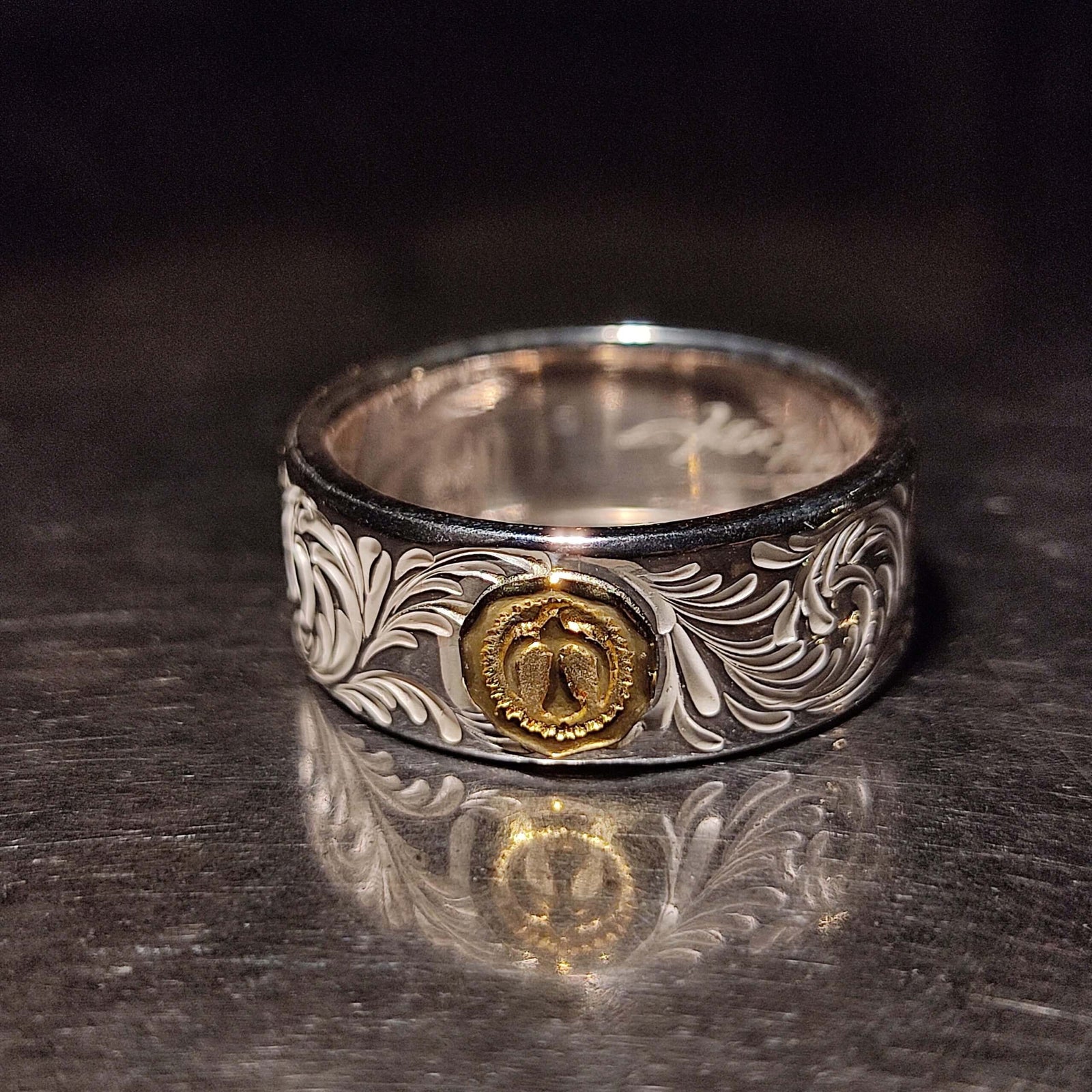 Ken Kikuchi K24 point Arabesque Ring