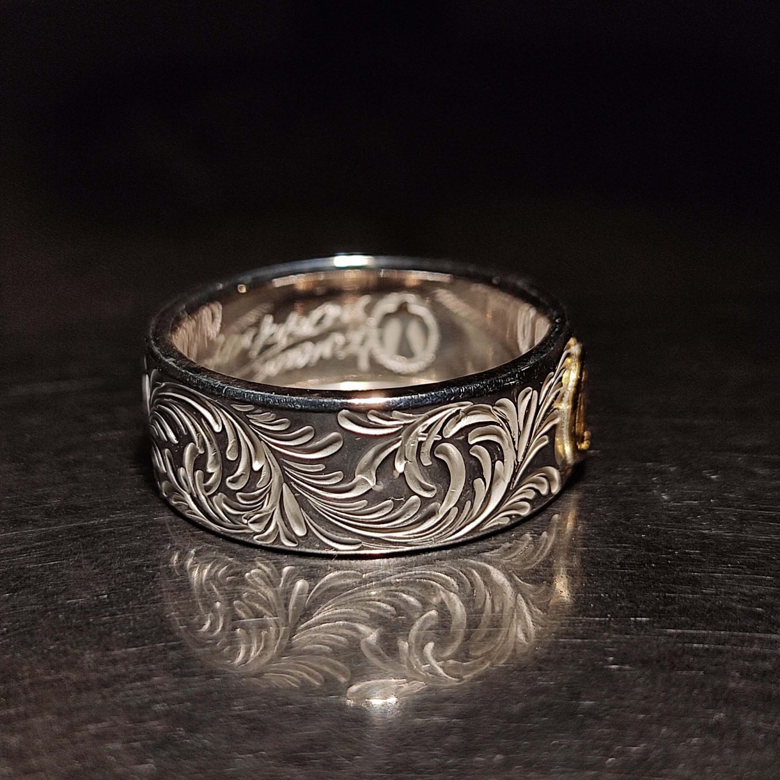 Ken Kikuchi K24 point Arabesque Ring