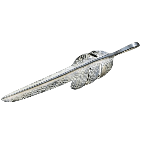 アクセサリー Larry Smith feather Larry Smith Feather Pendant - Native Feather | 日本のGoro's