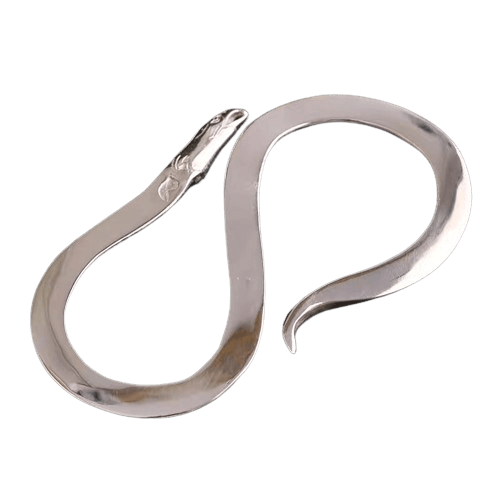 Larry Smith Silver Eagle Head Keychain - Native Feather | 日本の