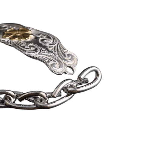 Larry Smith Karakusa Rose Bracelet - Native Feather | 日本の Larry Smith Karakusa Rose Bracelet - Native Feather | 日本の