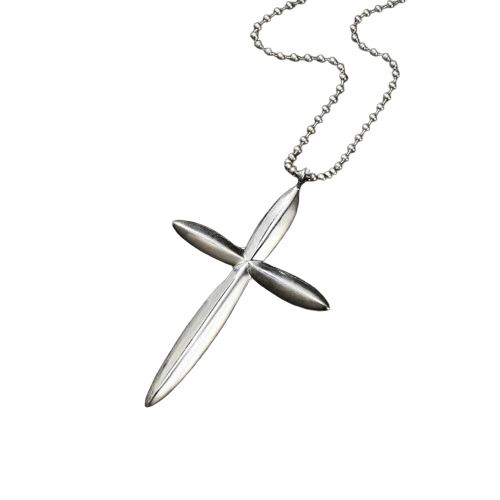 Larry Smith Triangle Cross Pendant - Native Feather | 日本のGoro's Larry Smith Triangle Cross Pendant - Native Feather | 日本のGoro's