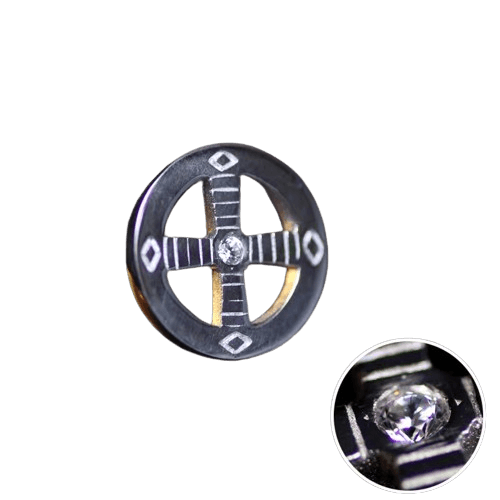 Tady King Cross Wheel with Silver Stone