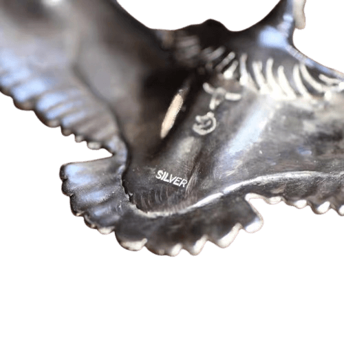 Tady King Silver Eagle Pendant - Native Feather | 日本のGoro's専門店 Tady King Silver Eagle Pendant - Native Feather | 日本のGoro's専門店
