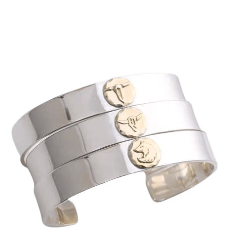 Tady King Stamped Bangle - Native Feather | 日本のGoro's専門店 Tady King Stamped Bangle - Native Feather | 日本のGoro's専門店
