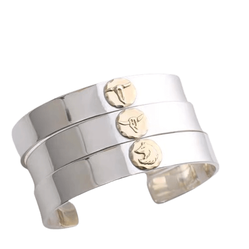 Tady King Stamped Bangle