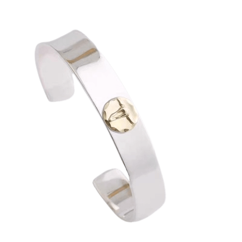 Tady King Stamped Bangle - Native Feather | 日本のGoro's専門店
