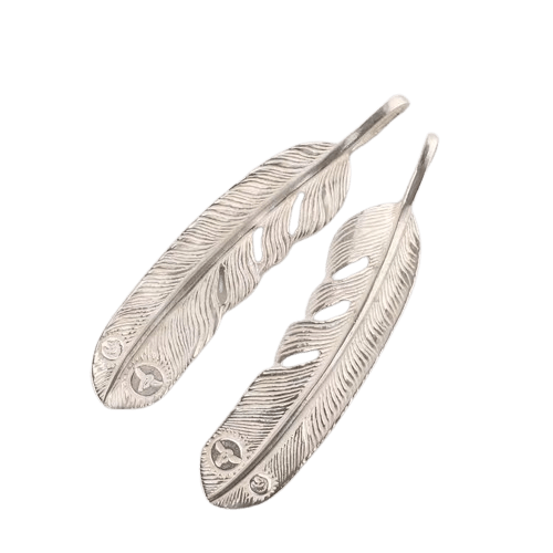 Tady King Silver Feather Pendant - Native Feather | 日本のGoro's専門店 Tady King Silver Feather Pendant - Native Feather | 日本のGoro's専門店