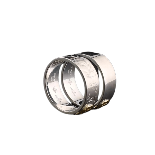 Tady King Wolf Head Ring