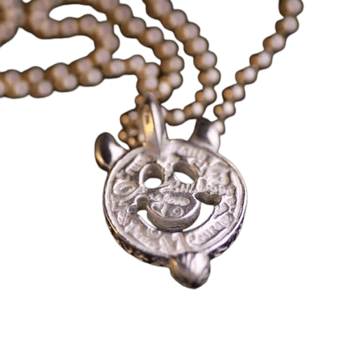 BWL Graffiti Happy Face with Horns and Beard Charm