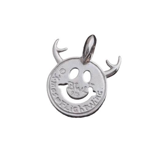 BWL Happy Face Charm - Antlers