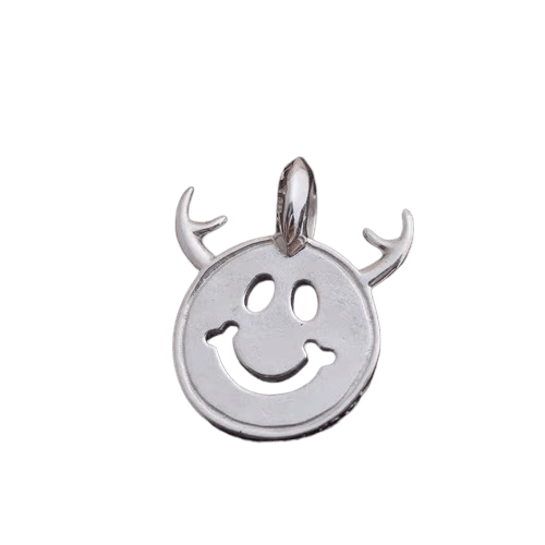 BWL Happy Face Charm - Antlers