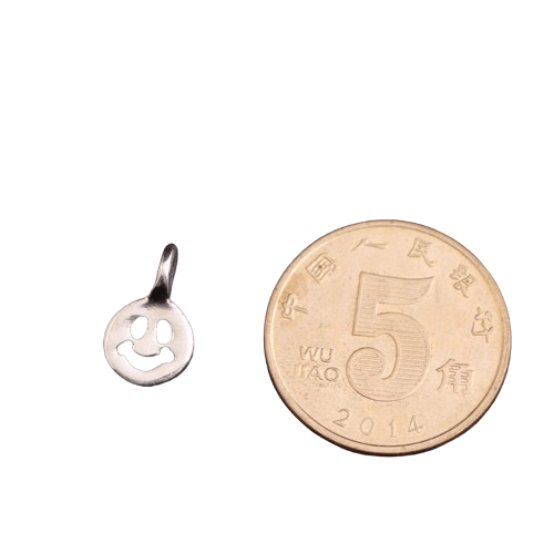 BWL Small Happy Face Charm
