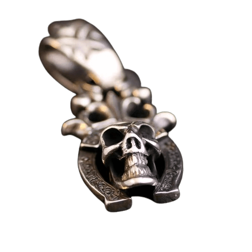 BWL Horseshoe Skeleton Pendant