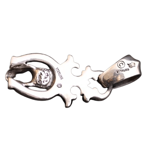 BWL Horseshoe Skeleton Pendant