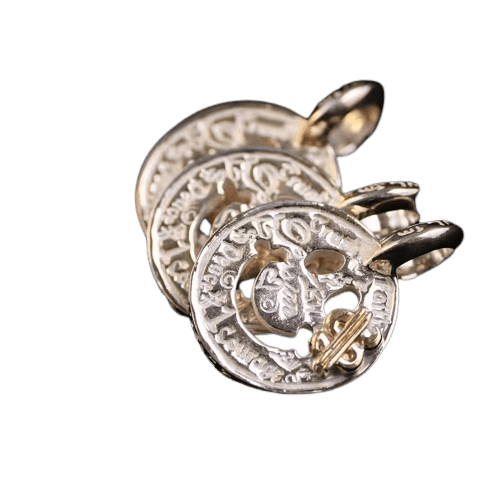 BWL Graffiti Happy Face Charm with Gold Stone Charm - Native