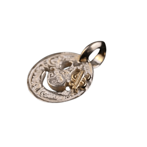 BWL Graffiti Happy Face Charm with Gold Stone Charm