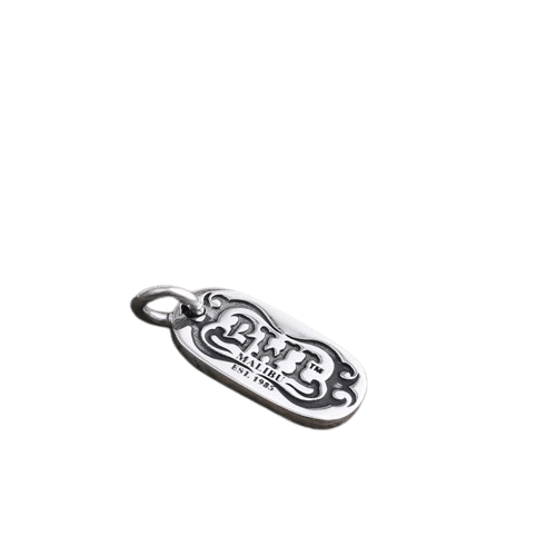 BWL Letter Tag Pendant
