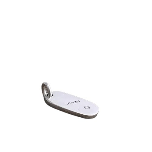 BWL Letter Tag Pendant