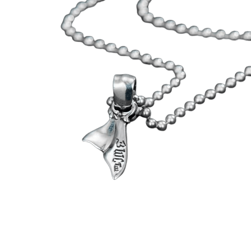 BWL Small Whale Tail Pendant