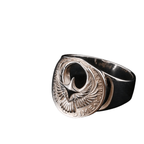 Horizon Blue Eagle Ring