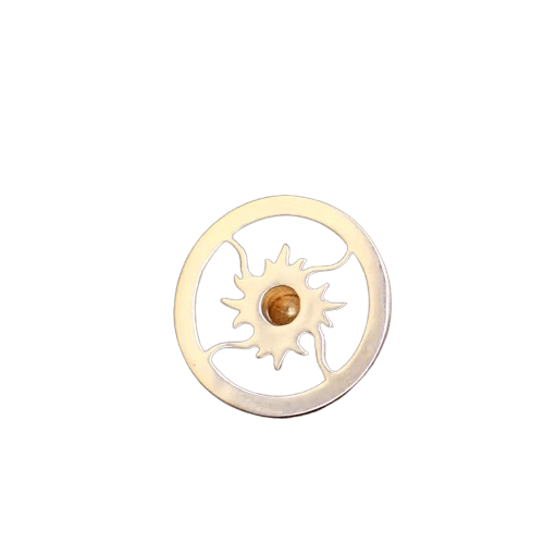 Horizon Blue Wheel Pendant