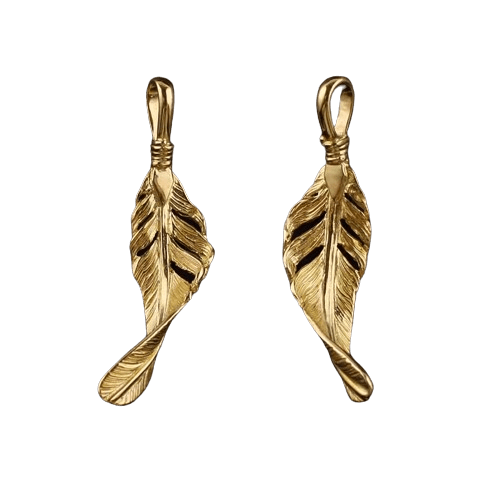 Horizon Blue Twist Feather