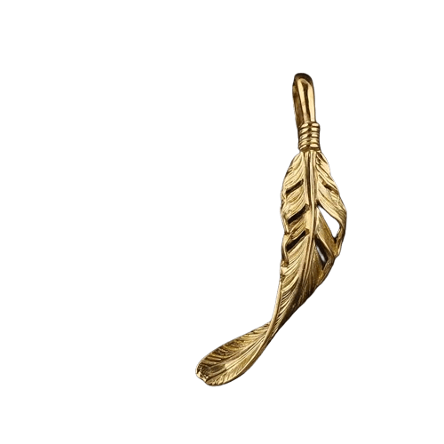 Horizon Blue Twist Feather - Native Feather | 日本のGoro's専門店