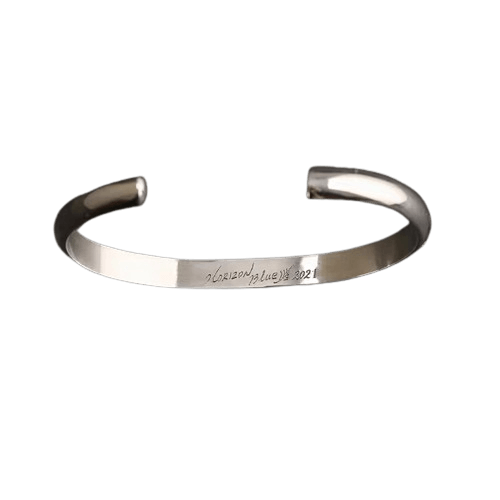 Horizon Blue Sun Crest Bangle