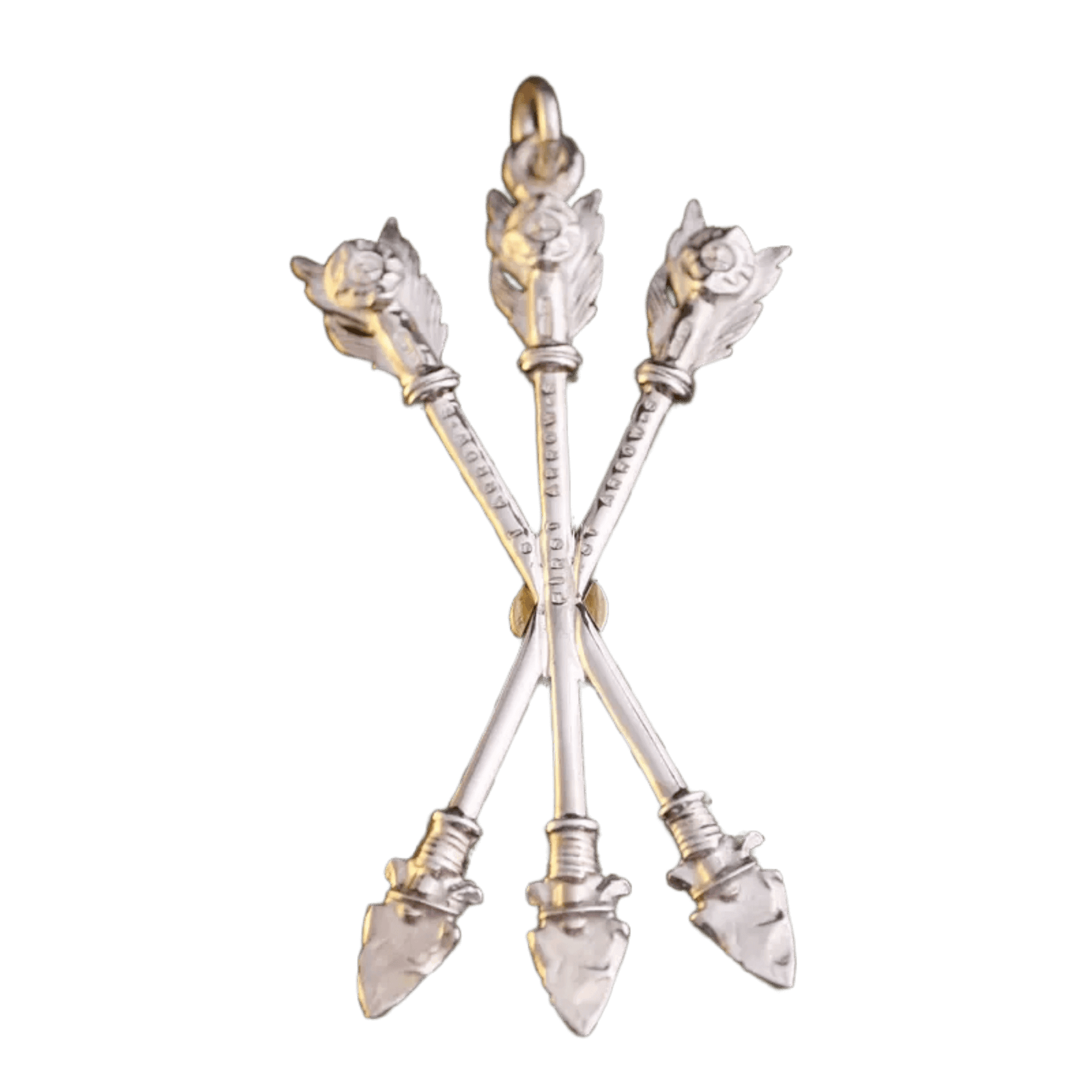 FIRST ARROW'S ネックレス　K18 First Arrow's Triple Arrow with K18 Pendant - Native Feather