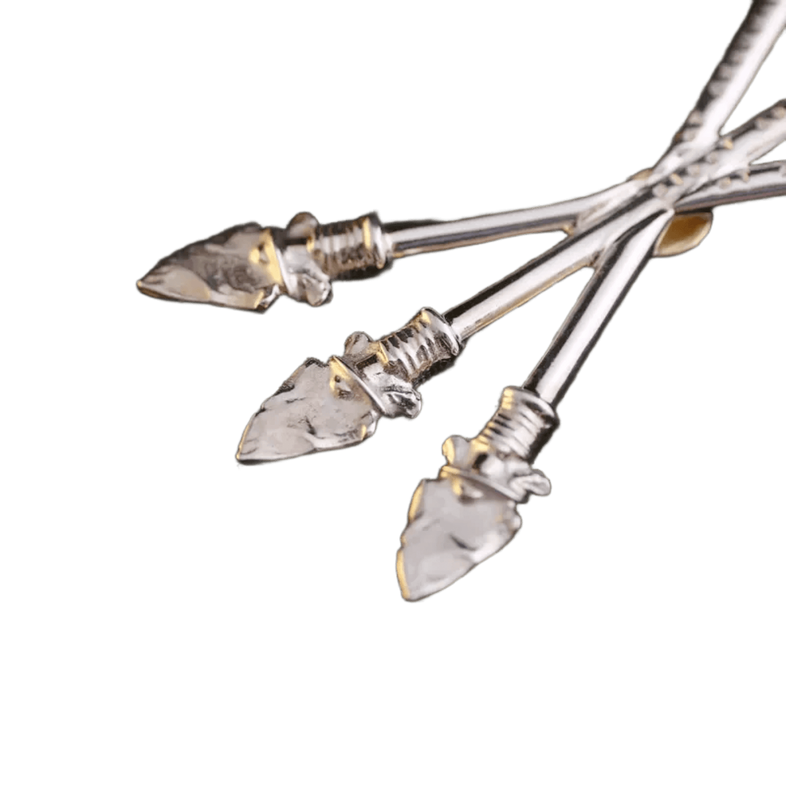 First Arrow&#39;s Triple Arrow with K18 Pendant