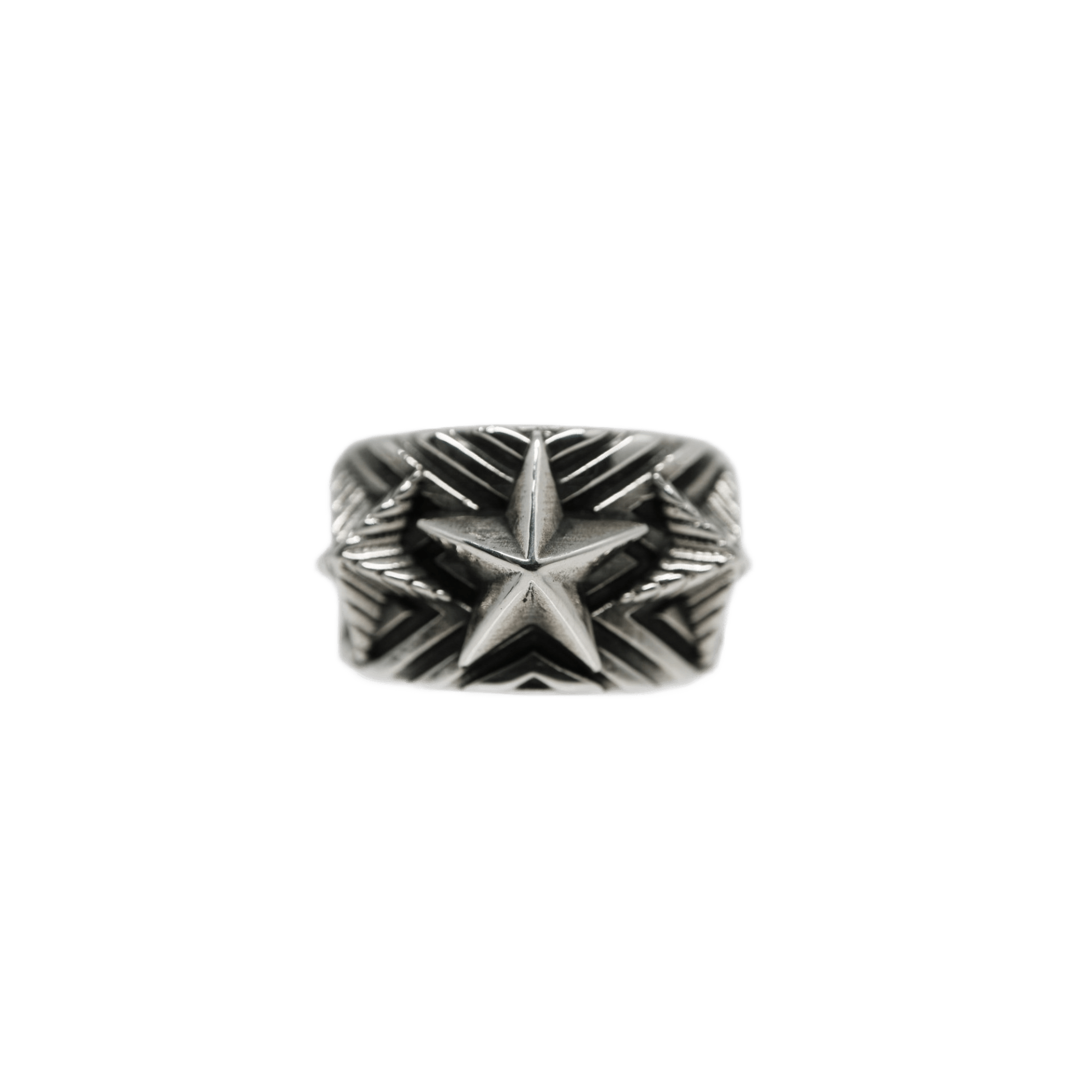Cody Sanderson Wave Gear 3 Stars Ring - 2 - Native Feather | 日本 Cody Sanderson Wave Gear 3 Stars Ring - 2 - Native Feather | 日本