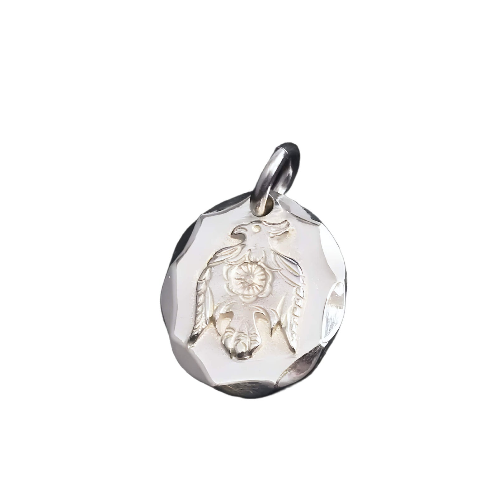 Ken Kikuchi Eagle Rose Pendant