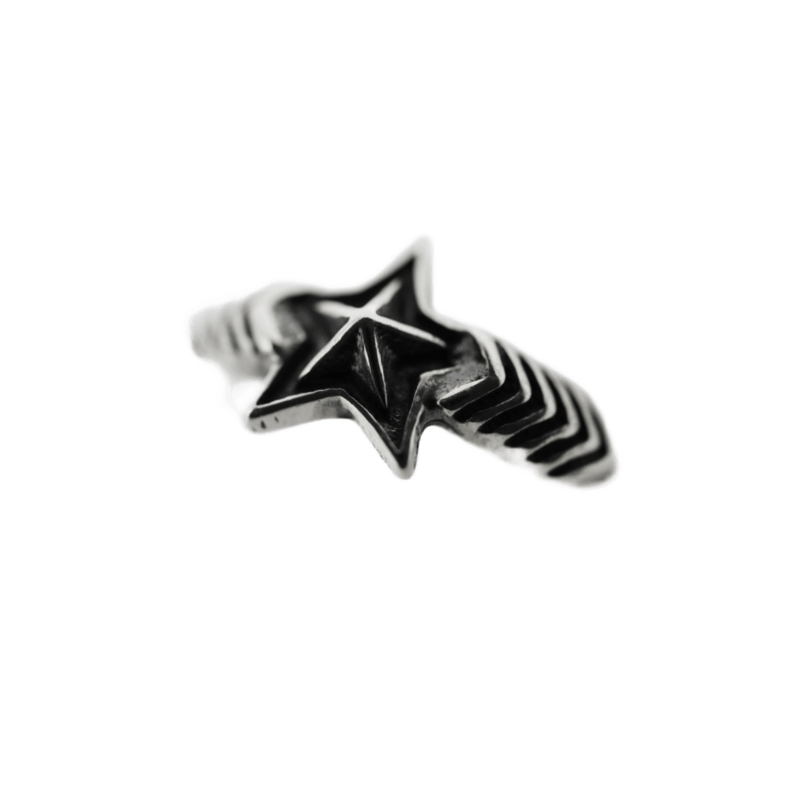 Cody Sanderson Double Arrow Small Star Ring - Native Feather 