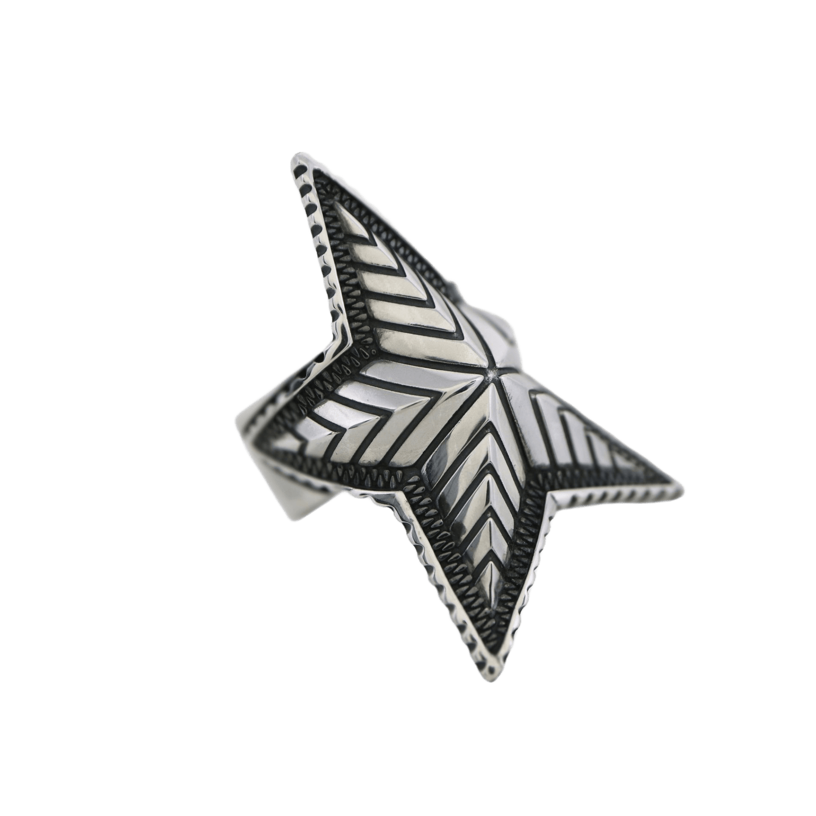 Cody Sanderson Depp Star Ring - 2 - Native Feather | 日本のGoro's Cody Sanderson Depp Star Ring - 2 - Native Feather | 日本のGoro's