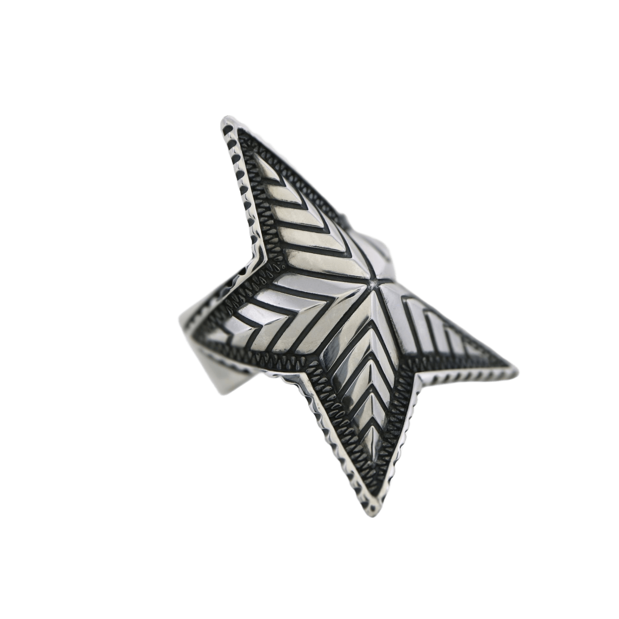 Cody Sanderson Depp Star Ring - 2 - Native Feather | 日本のGoro's Cody Sanderson Depp Star Ring - 2 - Native Feather | 日本のGoro's