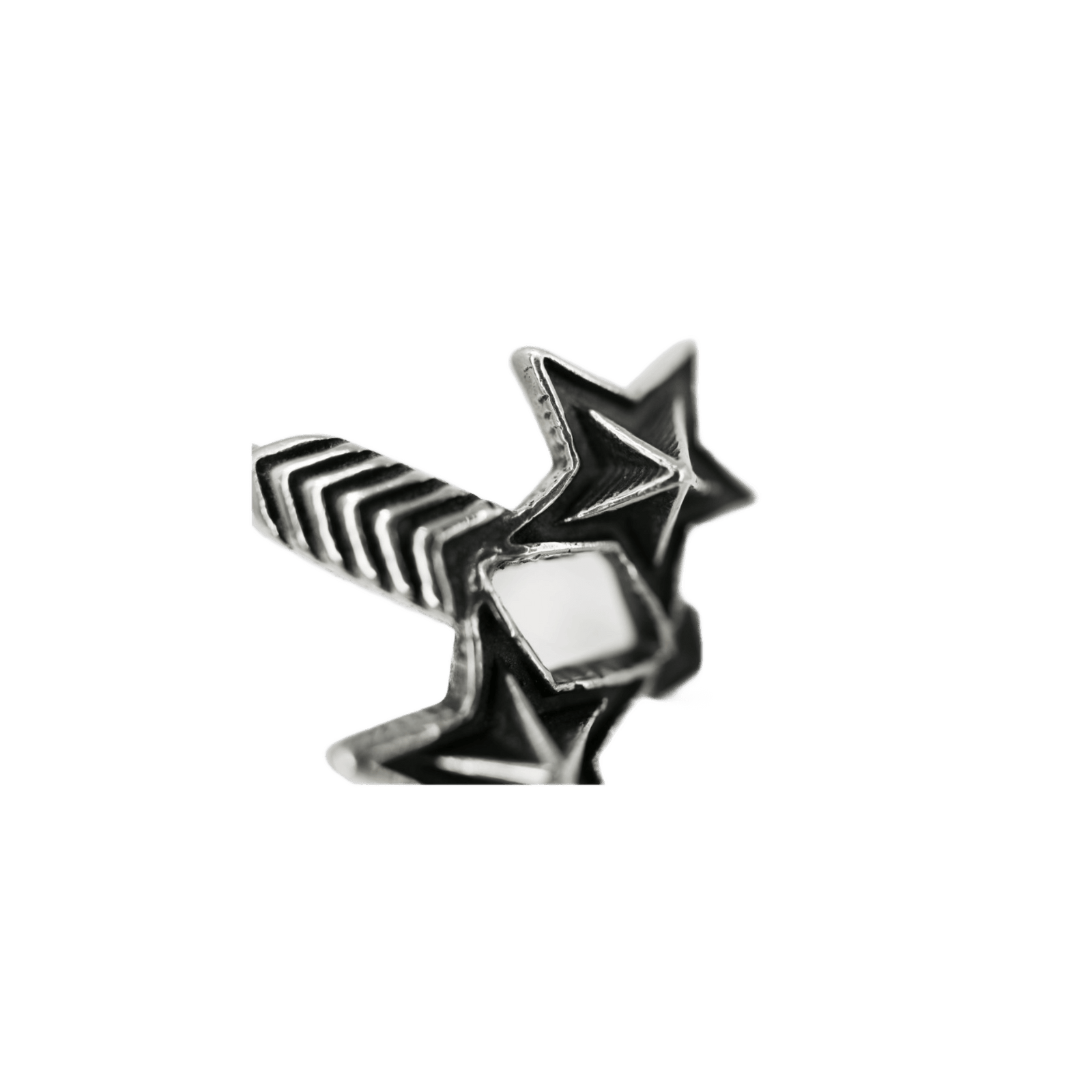 Cody Sanderson Double Arrow Double Small Star Ring - Native Cody Sanderson Double Arrow Double Small Star Ring - Native