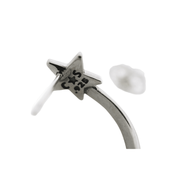 アクセサリー CODY Triple Arrow Star Earring Curved Cody Sanderson Arrow Star Curved Earring - Native Feather