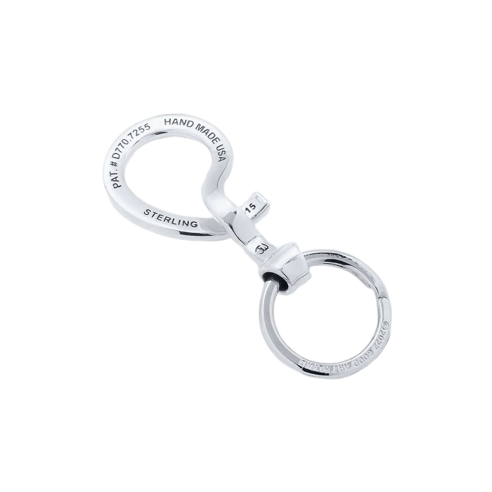 Good Art Belt Loop Buddy | Sterling Silver - Native Feather