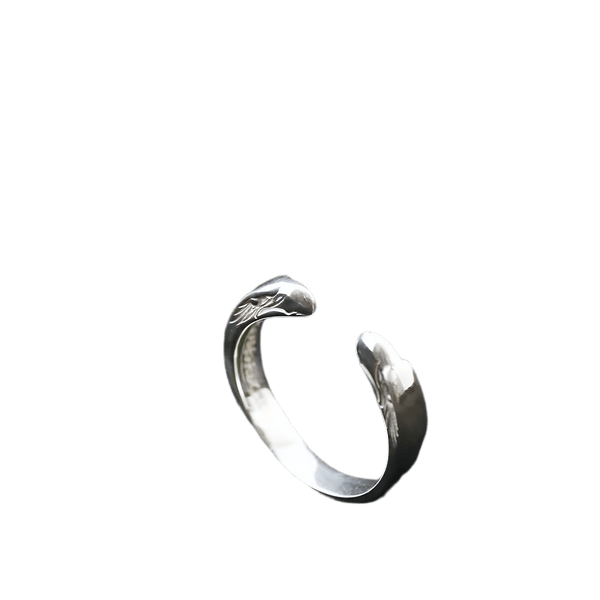 Ken Kikuchi Double Eagle Ring - Native Feather | 日本のGoro's専門店