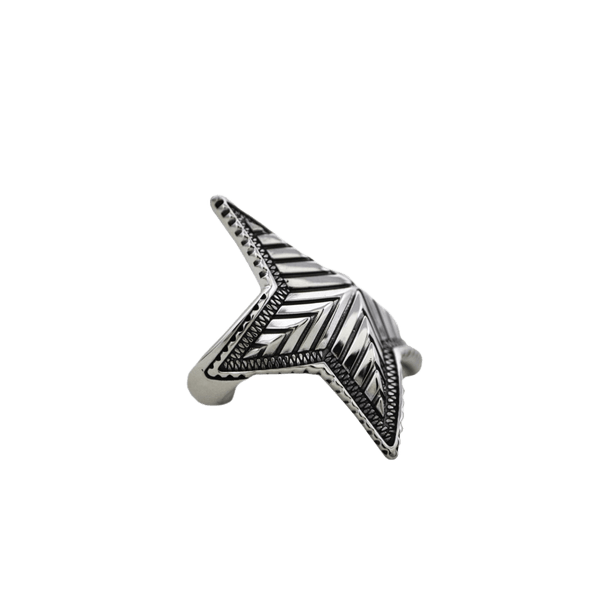 Cody Sanderson Small Depp Star Ring - Native Feather | 日本の