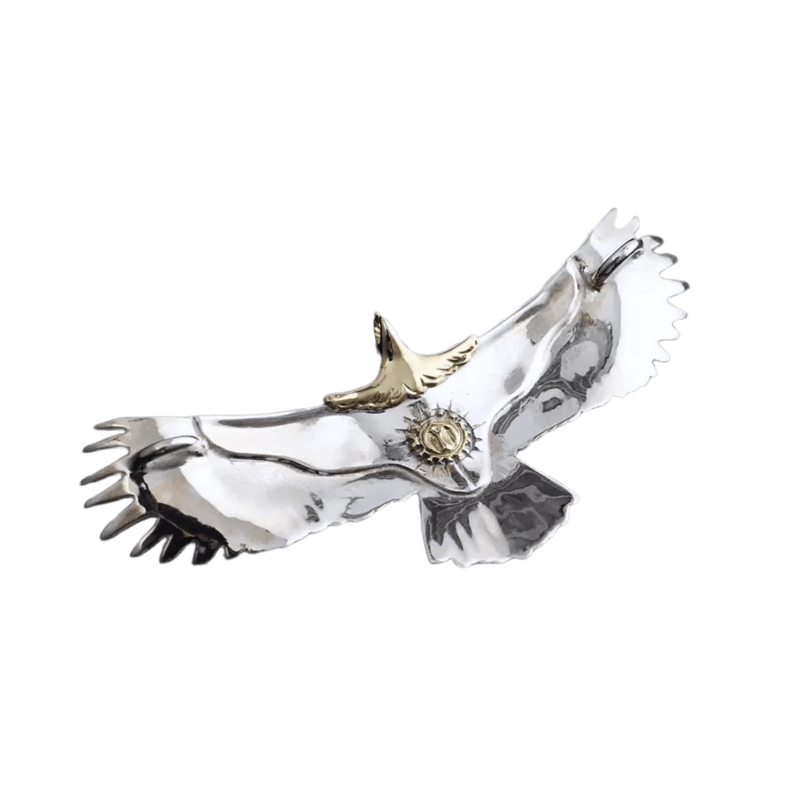 Ken Kikuchi Eagle Down Payment Necklace Top - Native Feather 
