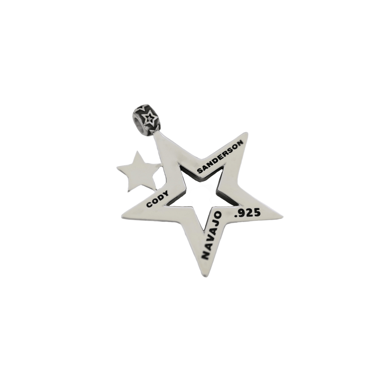 Cody Sanderson Cutout Star Squared Pendant