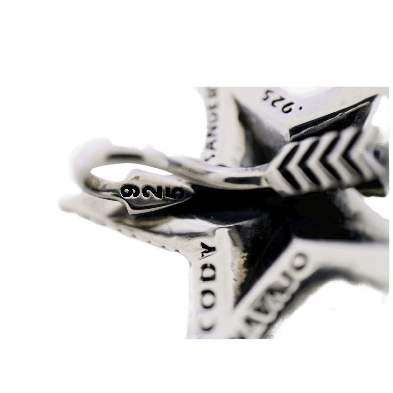 Cody Sanderson Big Depp Star Pendant - Native Feather | 日本の Cody Sanderson Big Depp Star Pendant - Native Feather | 日本の