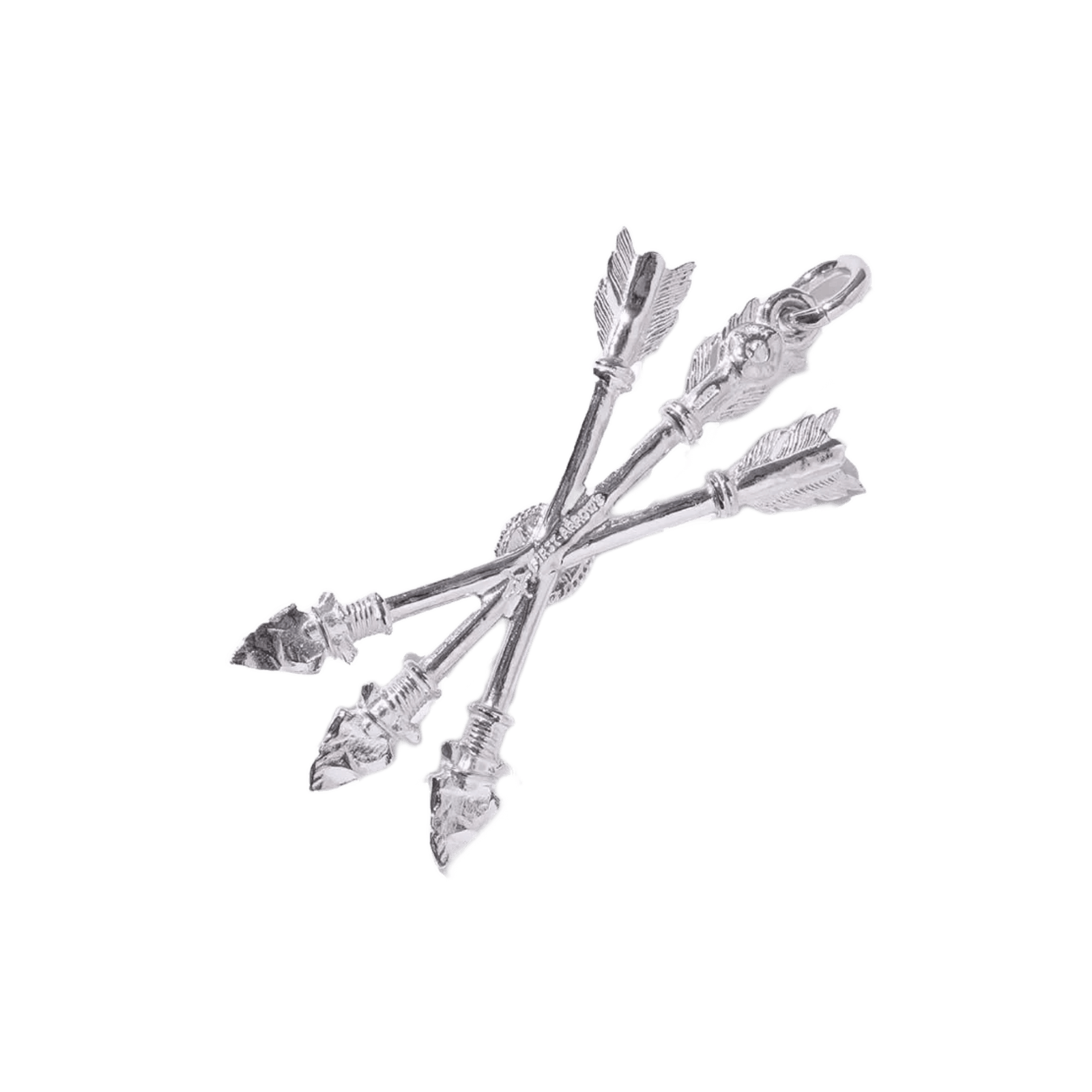 First Arrow&#39;s Triple Arrow w/Turquoise Pendant