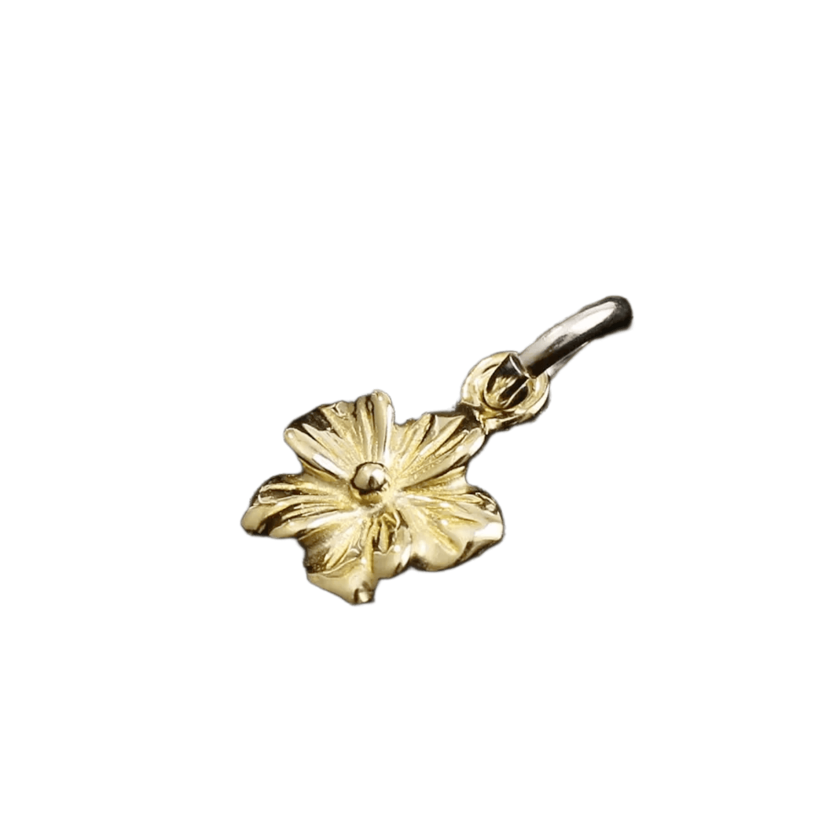 First Arrow's All K18 Flower Metal Pendant (M) - Native